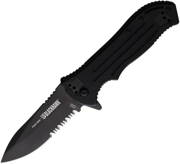 Blackhawk Point Man Linerlock A/O BH15PM211BK by Blackhawk