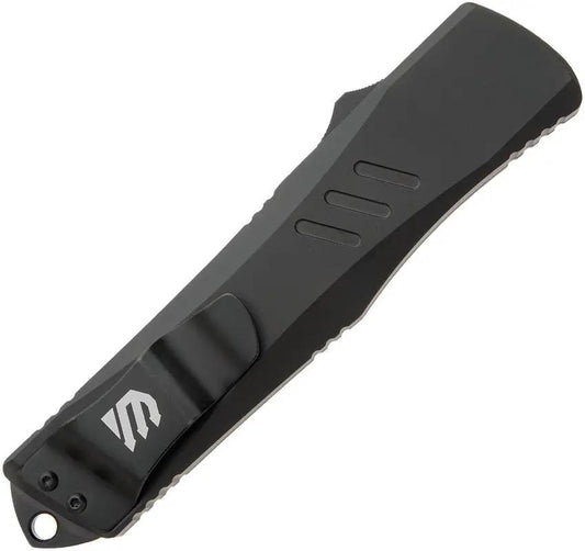 Blackhawk OTF Knife Auto Send It Black BHSI101BK Durable D2 Tanto With Black DLC Blade For EDC Enthusiasts by Blackhawk