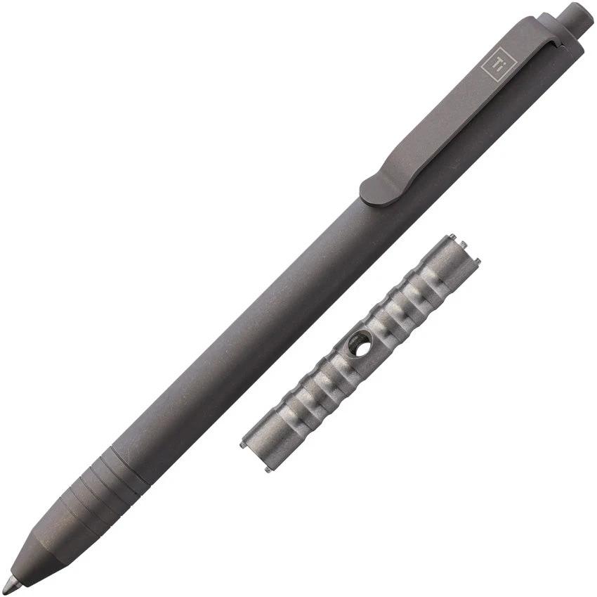 Big Idea Design Slim Click Pen Ti SW 857213007896 by Big Idea Design