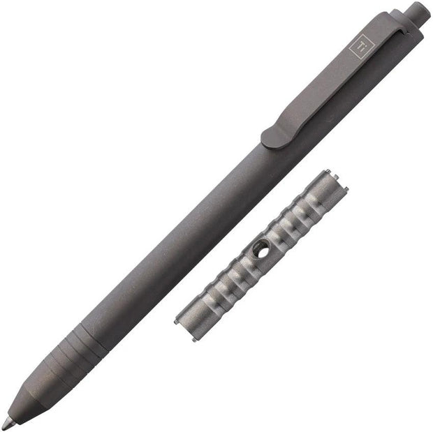 Big Idea Design Slim Click Pen Ti SW 857213007896 by Big Idea Design