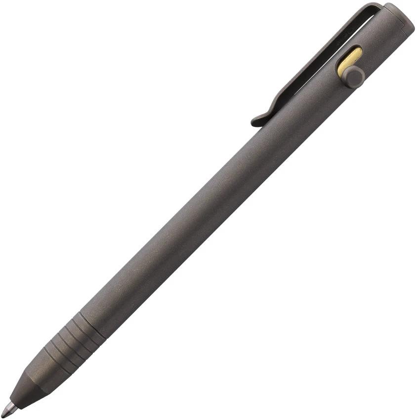 Big Idea Design Slim Bolt Action Pen Ti Sw 850040735161 by Big Idea Design