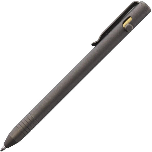 Big Idea Design Slim Bolt Action Pen Ti Sw 850040735161 by Big Idea Design