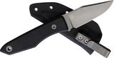 Big Idea Design Lookout Fixed Blade Knife Nitro V Clip Point 2.5in Black G10 Full Tang Kydex Sheath for Outdoor EDC by Big Idea Design
