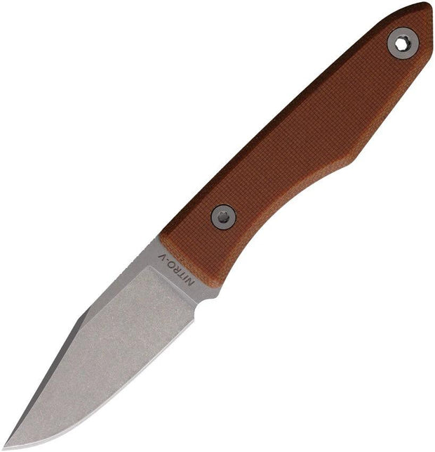Big Idea Design Lookout Fixed Blade Brown 850040735734 by Big Idea Design