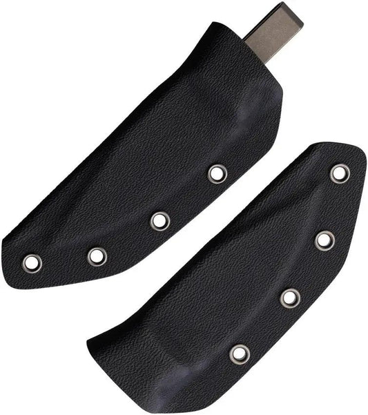 Big Idea Design Lookout Fixed Blade Knife Nitro V 2.5In Clip Point Stonewash Brown Canvas Micarta Full Tang For EDC by Big Idea Design