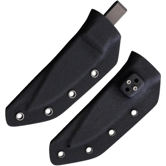 Big Idea Design Lookout Fixed Blade Knife MagnaCut Full Tang Brown Canvas Micarta Handle Kydex Sheath For EDC by Big Idea Design