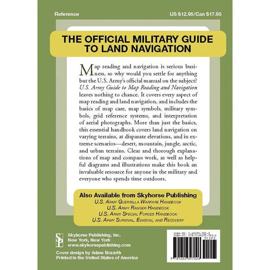 US Army Map Reading Guide For Land Navigation Aerial Photo Interpretation And Military Symbols For Soldiers by Books