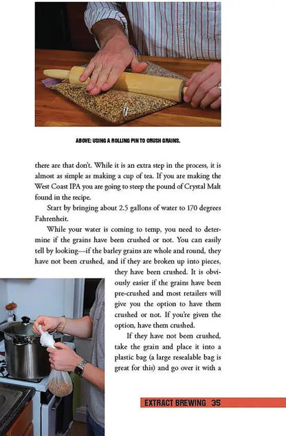 Homebrewer's Handbook An Illustrated Step-by-Step Guide for Beginners by Matthew Schaefer by Books