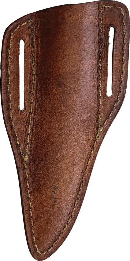 BenJahmin Knives Premium Stacked Leather Hunter Knife 8.75in Overall 4.25in 440C Blade Rosewood Brass Handle for Hunters by BenJahmin Knives