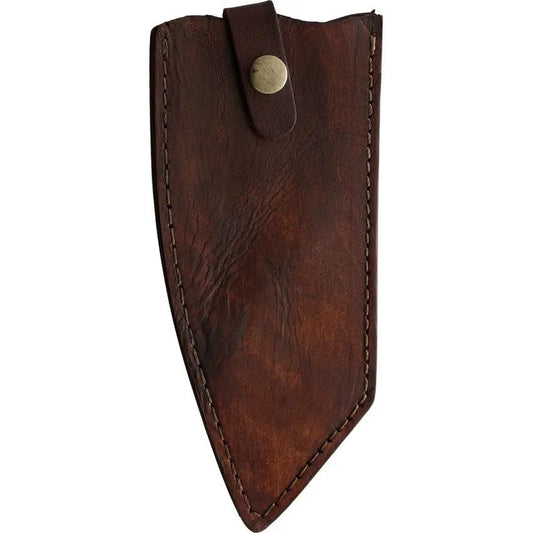 BenJahmin Camp Cleaver BK-A028 7 Inch Stainless Blade Full Tang Outdoor Knife With Leather Belt Sheath For Campers by BenJahmin Knives
