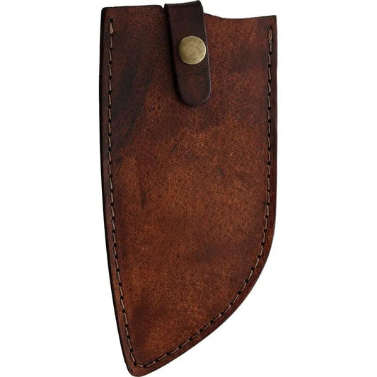 BenJahmin Camp Cleaver BK A030 7Inch Stainless Blade Full Tang Outdoor Enthusiasts Knife With Brown Wood Handle by BenJahmin Knives