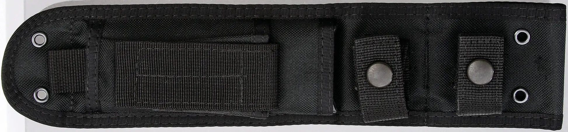 Becker Crewman Survival Knife 11in Full Tang 5.5in 1095 Cro Van Black Coated Blade With Belt Sheath For Outdoorsmen by Becker