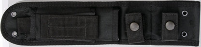 Becker Crewman Survival Knife 11in Full Tang 5.5in 1095 Cro Van Black Coated Blade With Belt Sheath For Outdoorsmen by Becker