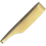 ForgeCraft Brass Finger Guard BL-003 - Durable 2.38 Inch Knifemaking Shield For Safe Blade Crafting by Knifemaking
