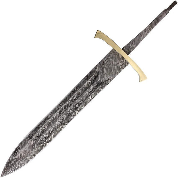 Knifemaking Dagger Blade Damascus BL-27D by Knifemaking