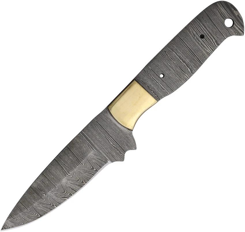 Knifemaking Knife Blade Drop Damas SM-APR-BL9 DAMASCUS by Knifemaking
