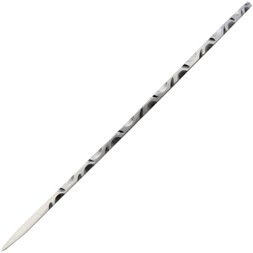 SM APR Skinner Knife Blade 3.25 Inch Satin Stainless - Full Tang Strength With Spine Filework, 7.5 Inch Overall by Knifemaking