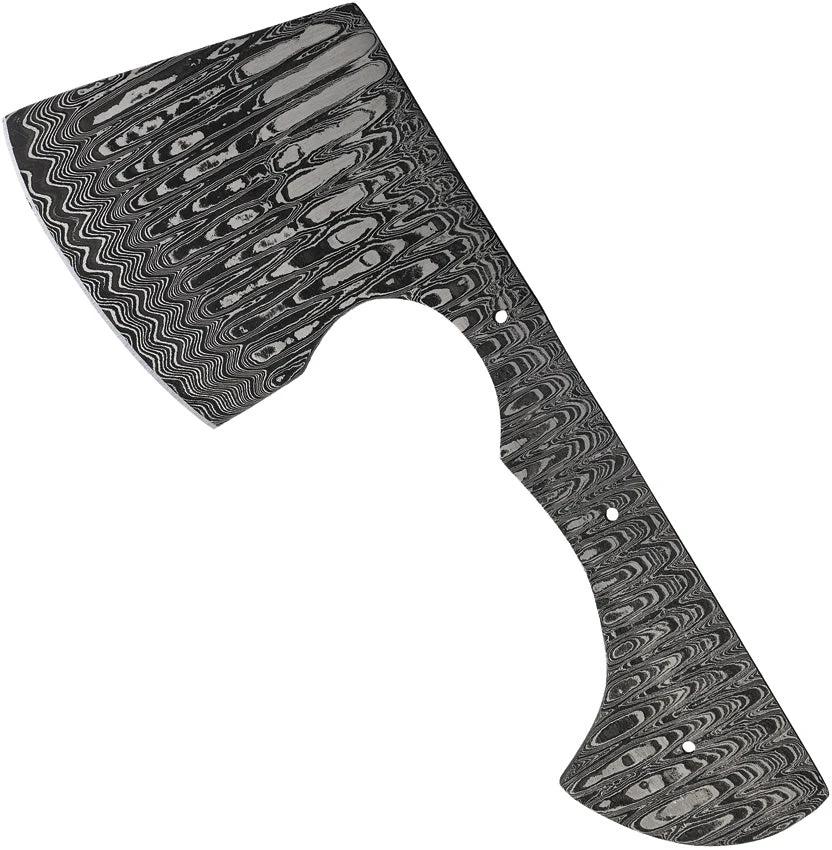 Knifemaking Hatchet Blank Damascus BL159D-BL29 by Knifemaking