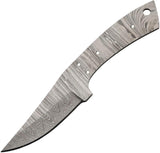 Knifemaking Curved Drop Point Damascus Bla BL-DM2747 by Knifemaking