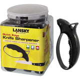 Lansky Quick Edge Jar 12 Tungsten Carbide Knife Sharpeners For Precision Edge Safe Grip For Knife Enthusiasts by Lansky