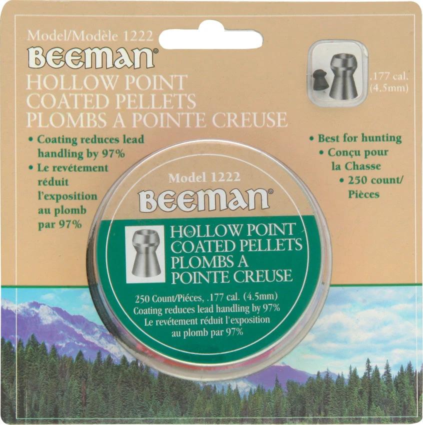 Beeman Hollow Point Coated Pellets 1222 by Beeman