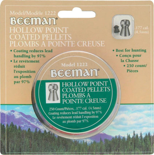 Beeman Hollow Point Coated Pellets 1222 by Beeman