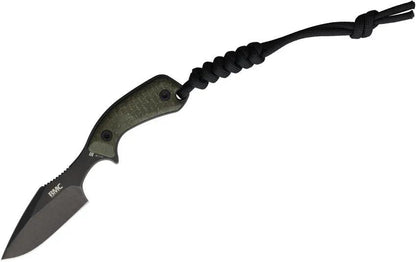 BMC Bladeworks M13 Imp Neck Knife Green For EDC Enthusiasts Compact Rugged Survival Ready by BMC Bladeworks