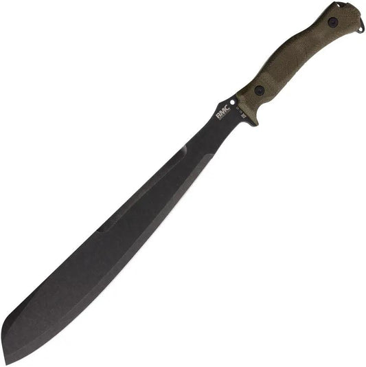 BMC Bladeworks M51 Vanguard Golok Green Tactical Machete For Outdoor Survivalists by BMC Bladeworks