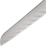Benchmark Damascus Bread Knife 8 Inch Precision Slices for Home Cooks and Pros Gift Box Included by Benchmark