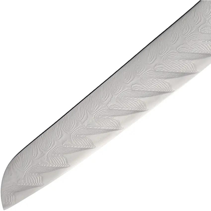 Benchmark Damascus Bread Knife 8 Inch Precision Slices for Home Cooks and Pros Gift Box Included by Benchmark