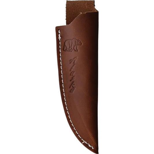 B Merry BMK H1 Premium Hunter Knife Red Micarta Handle 7 Inch Overall AUS8 Full Tang With Leather Sheath For Outdoorsmen by B Merry