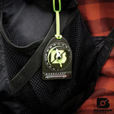 Brunton Tag Along Chill ECOmpass Outdoor Compass With Fahrenheit Thermometer 5 Degree Resolution For Hikers by Brunton