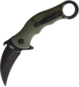 BucknBear Tactical Karambit Linerlock BNB1221KFG by BucknBear