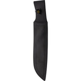 Survival Machete BucknBear Ultimate 18.75in Sawback Full Tang G10 Handle Leather Sheath for Outdoor Enthusiasts by BucknBear