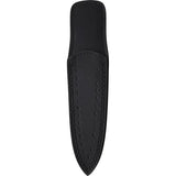 BucknBear Premium Damascus Dagger 5.5in Double Edge Knife with Wood Handle Belt Sheath for Collectors by BucknBear