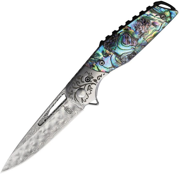 BucknBear Abalone Linerlock BNB1991A by BucknBear