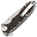 Boker Wilki H Linerlock Stag 01BA3722H by Boker