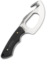Boker Arbolito Chaman Set Skinner With Gut Hook And Satin N695 Blade Full Tang Micarta Handle For Outdoorsmen by Boker