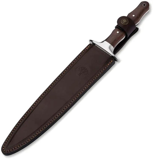 Boker Colmillo GX Fixed Blade Knife With 9.88in Satin Blade ACX 390 Steel Full Tang For Outdoor Enthusiasts by Boker