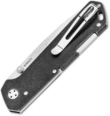 Boker Kihon Bifold Lockback EDC Knife With MagnaCut Blade And Stonewash Handle For Everyday Carry by Boker