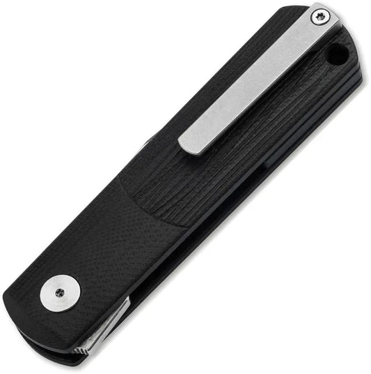 Boker BRLW Linerlock Knife MagnaCut Clip Point Blade G10 Handle EDC Premium Pocket Clip by Boker