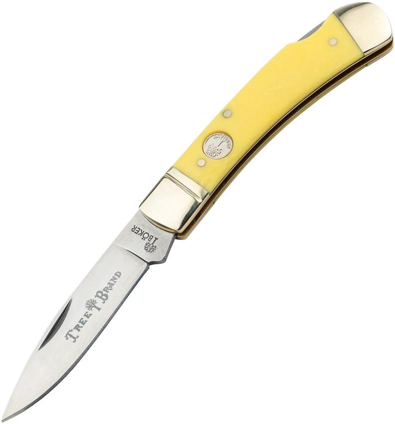Boker Gentleman's Lockback Yellow 110818 by Boker