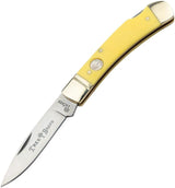 Boker Gentleman's Lockback Yellow 110818 by Boker