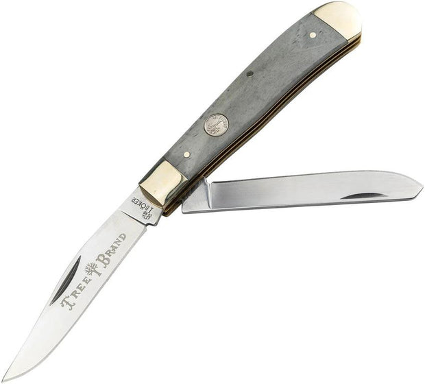 Boker Trapper Smooth Gray Bone 110827 by Boker