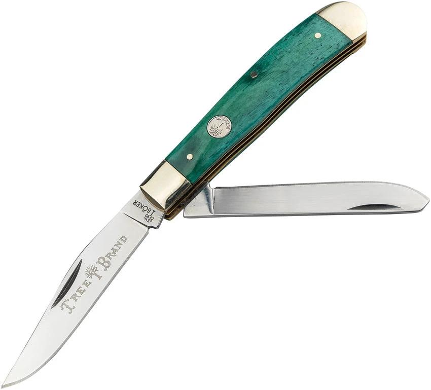 Boker Trapper Green Bone 110829 by Boker