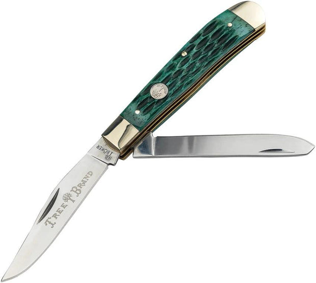 Boker Tree Brand Trapper Green 110831 by Boker