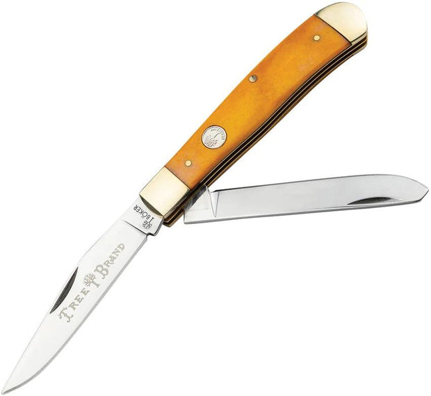 Boker Trapper Yellow Bone 110835 by Boker