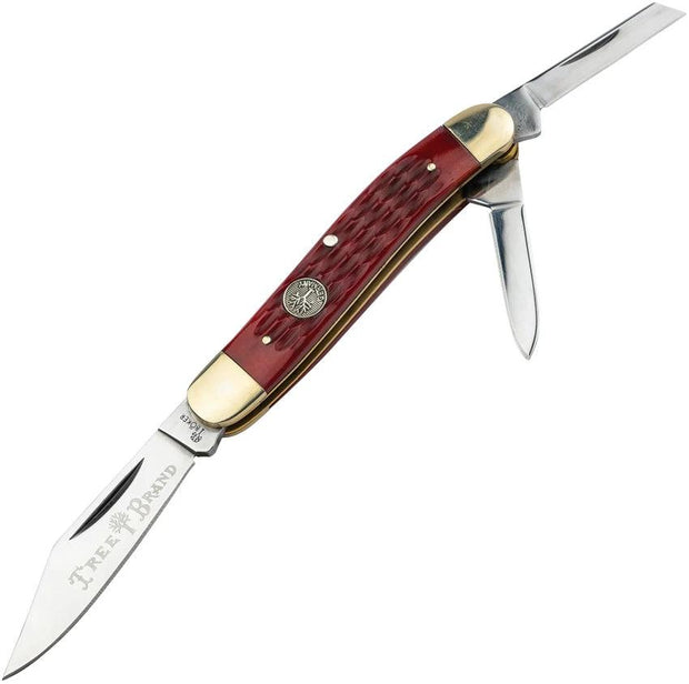 Boker Whittler Red Bone Jigged Bone 110847 by Boker