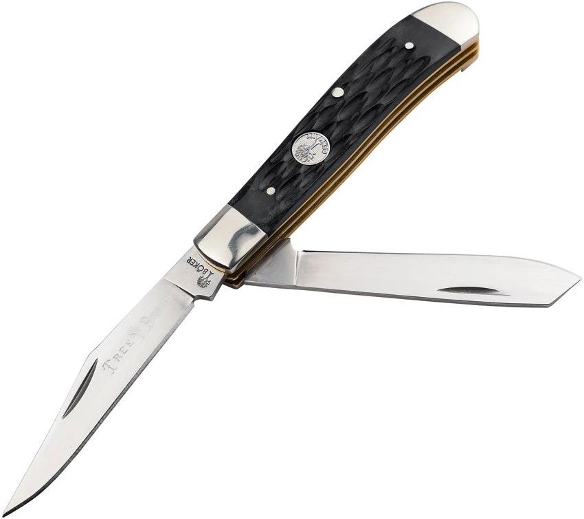 Boker Mini Trapper Jig Black Bone 110849 by Boker