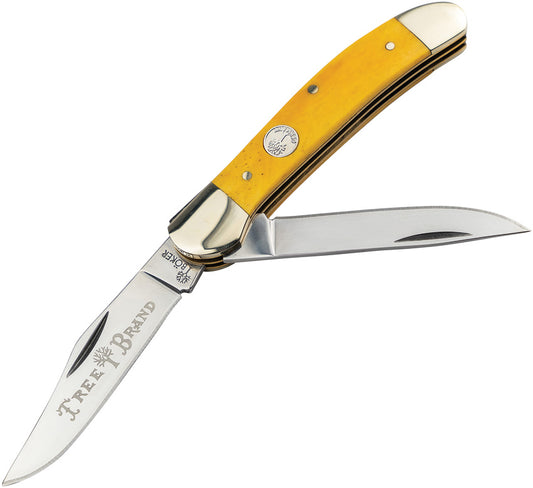 Boker Copperhead Smooth Yellow 110862